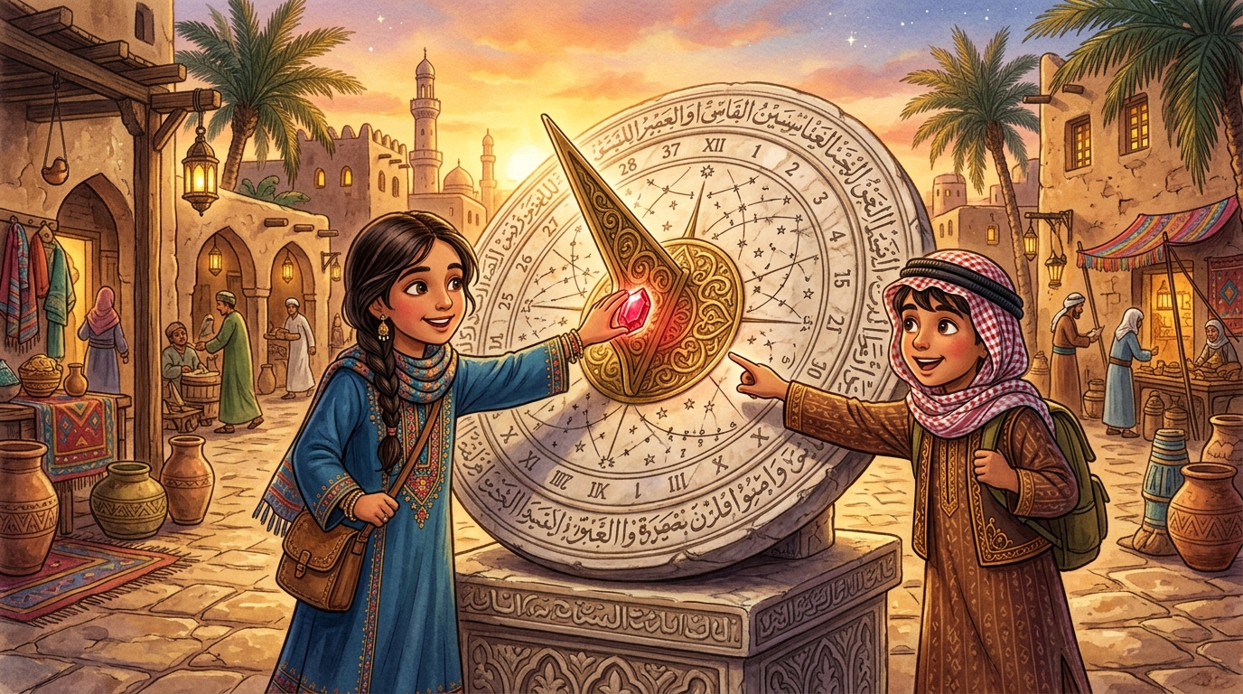 حَكِيمُ الْقَرْيَةِ وَلُغْزُ السَّاعَةِ الْقَدِيمَةِ